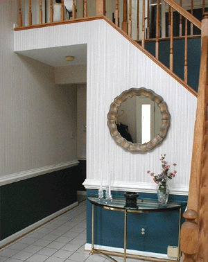 front hall after