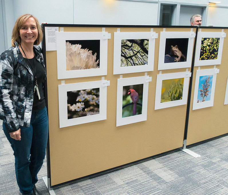 Karen at the Photo Showcase