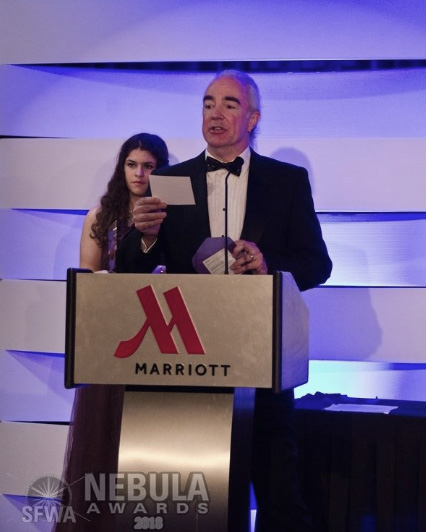 Alan at the Nebulas