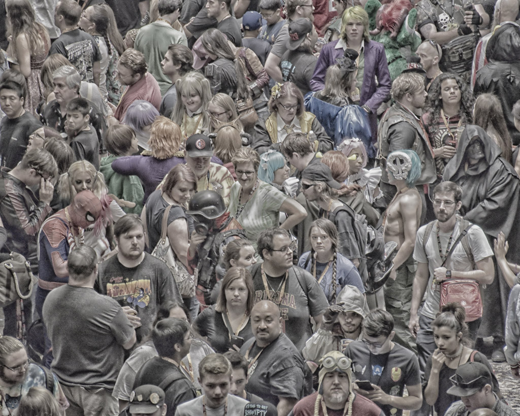 Comicon attendees