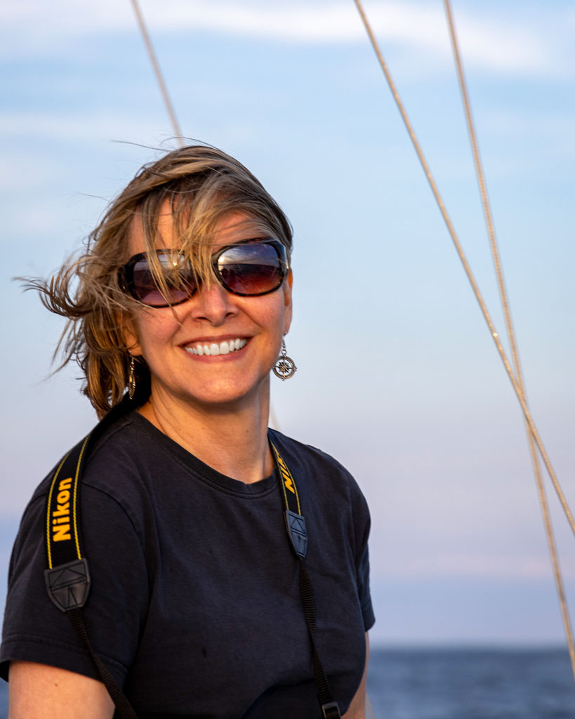 Karen sailing
