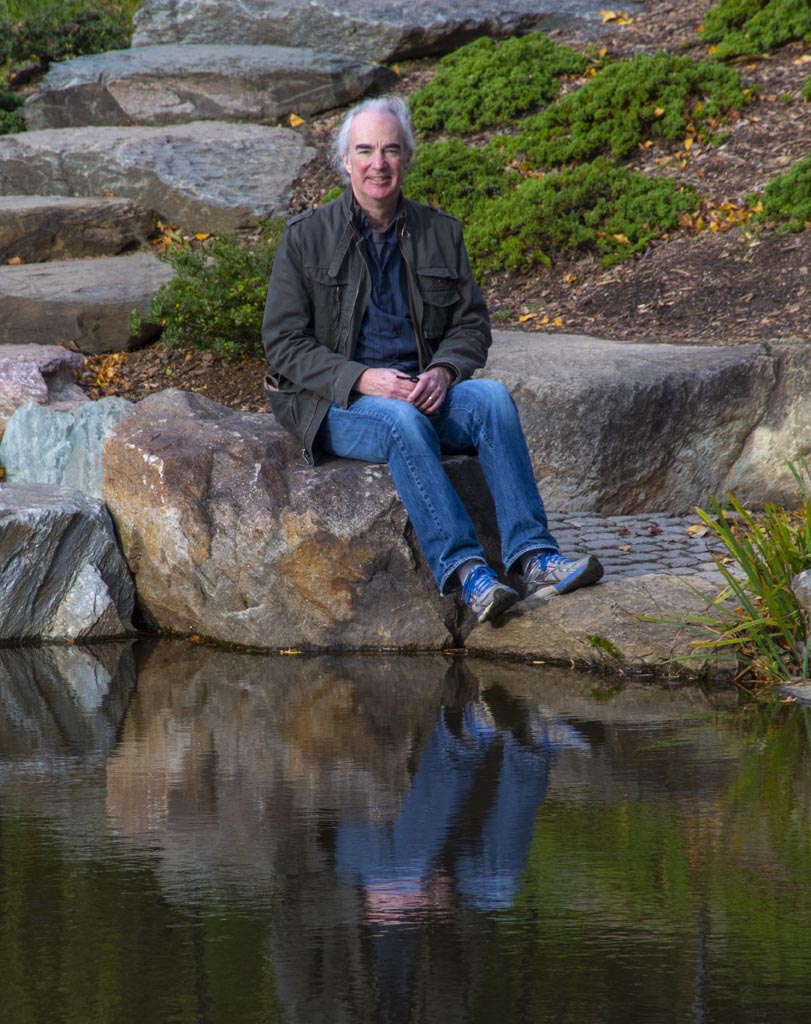 Alan on a rock