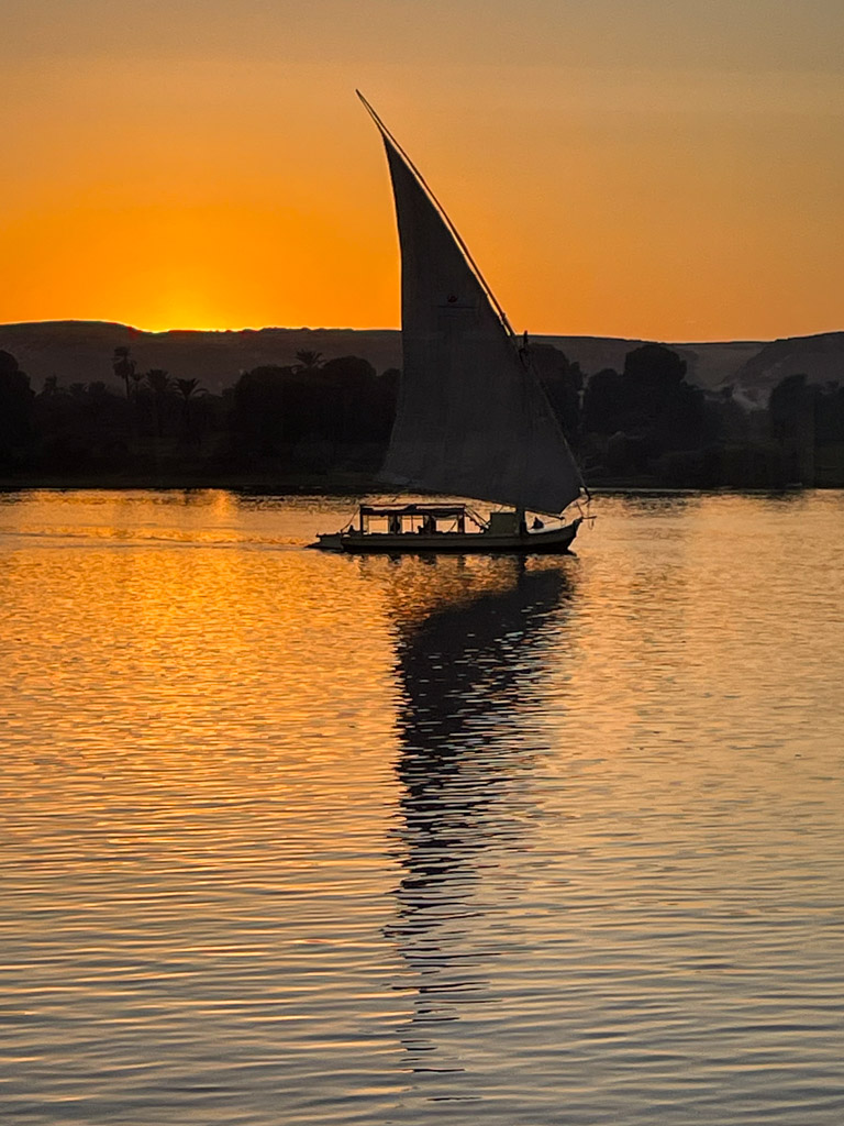 boat on the Nile